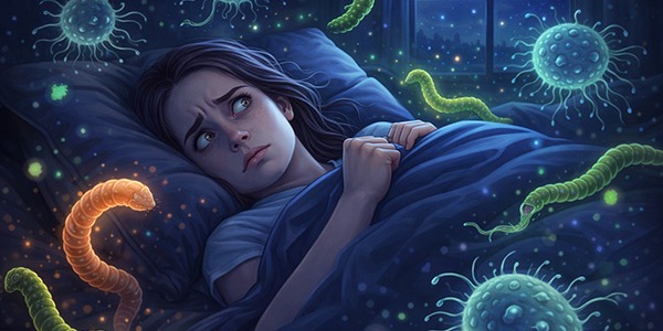 Bezsenność - Pasożyty Są Aktywne Nocą!