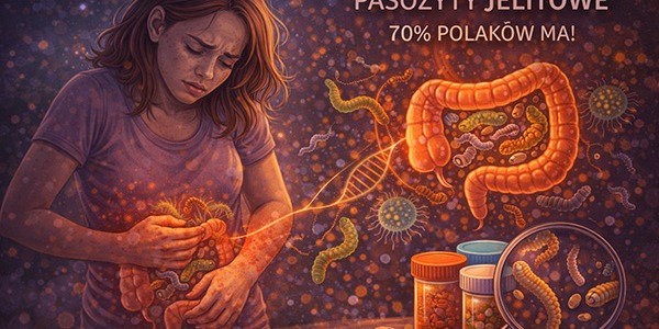 Pasożyty Jelitowe - 70% Polaków Ma!