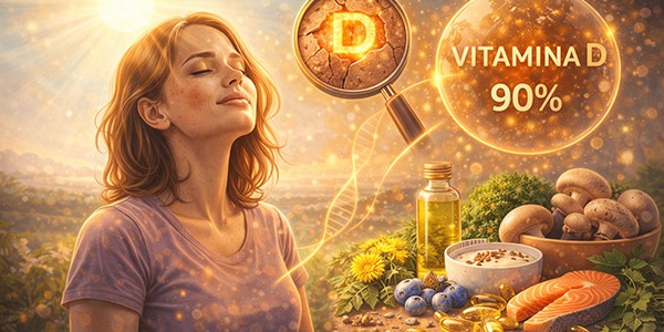 Niedobór Witaminy D - 90% Polaków! Hormon Życia